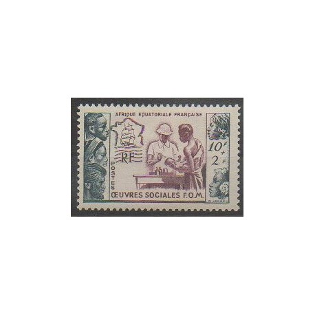 Afrique Equatoriale Française - 1950 - No 227 - Neuf avec charnière