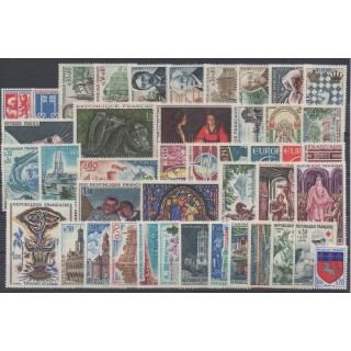 Timbres  - France - 1966 - No 1468/1510