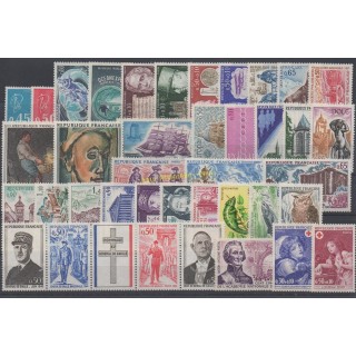 Timbres  - France - 1971 - No 1663/1701
