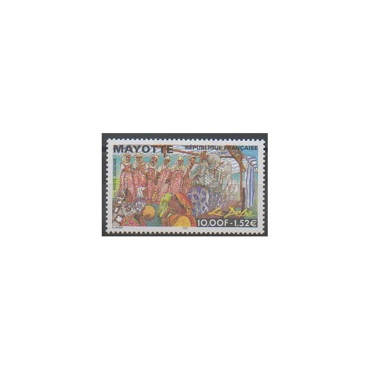 Stamps - Mayotte - Airmail - 1999 - Nb PA4