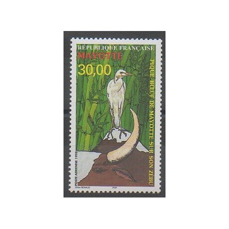 Mayotte - Poste aérienne - 1998 - No PA3 - Oiseaux