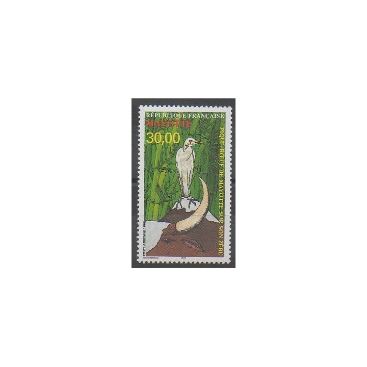Stamps - Mayotte - Airmail - 1998 - Nb PA3 - Birds