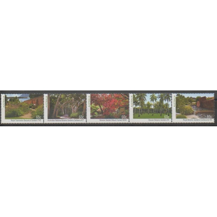 Timbres - Australie - 2013 - No 3787/3791 - Arbres