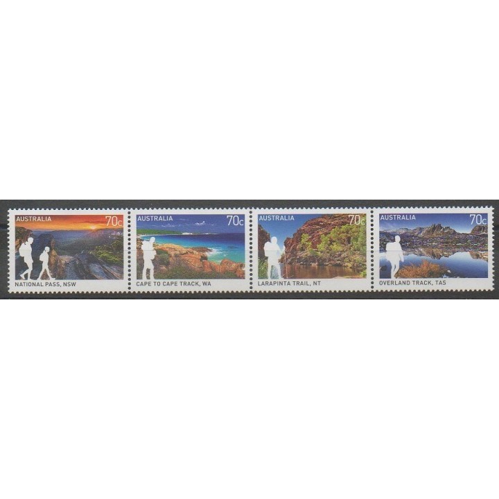 Timbres - Australie - 2015 - No 4170/4173 - Tourisme