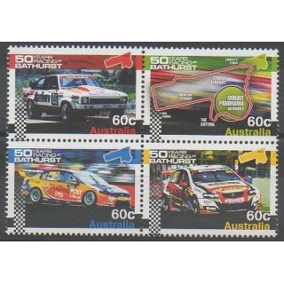 Timbres - Australie - 2012 - No 3685/3688 - Voitures