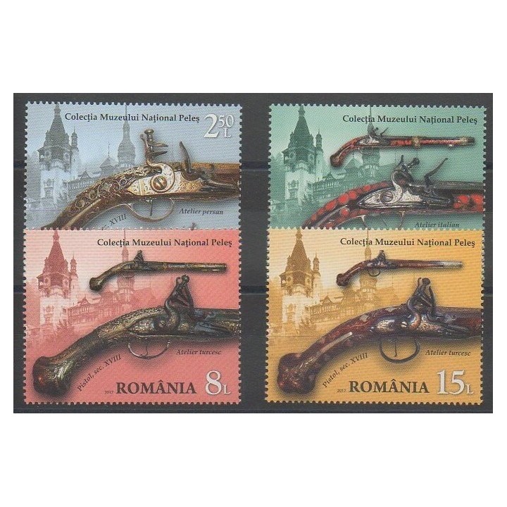 Stamps - Romania - 2017 - Nb 6123/6126 - Craft