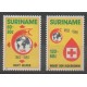 Surinam - 1988 - No 1135/1136 - Santé ou Croix-Rouge