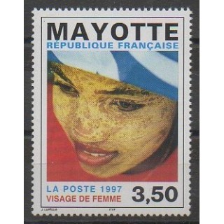 Timbres - Mayotte  - Poste - 1997 - No 47