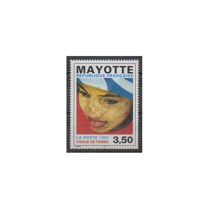 Timbres - Mayotte  - Poste - 1997 - No 47