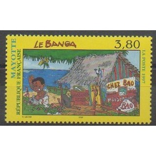 Timbres - Mayotte  - Poste - 1997 - No 45