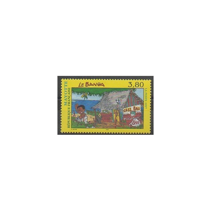 Timbres - Mayotte  - Poste - 1997 - No 45