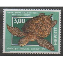 Mayotte - Post - 1998 - Nb 52 - Reptils