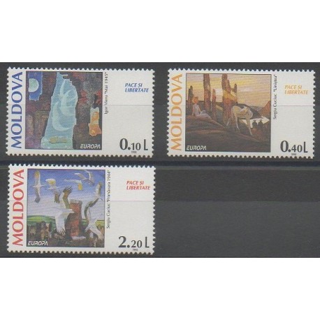 Moldavie - 1995 - No 135/137 - Europa