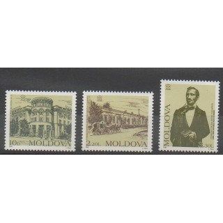 Timbres - Moldavie - 1997 - No 205/207 - Service postal