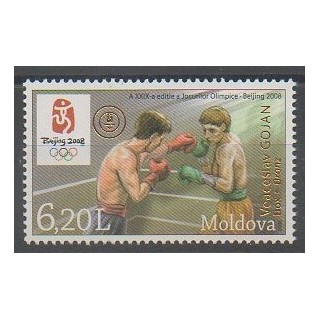 Stamps - Moldova - 2008 - Nb 554 - Summer Olympics - Various sports