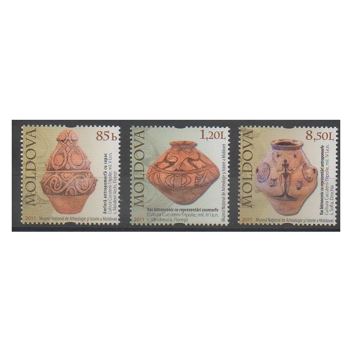 Timbres - Moldavie - 2011 - No 636/368 - Art