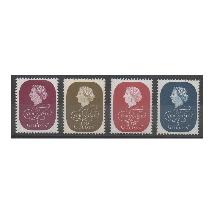 Stamps - Suriname - 1959 - Nb 323/326
