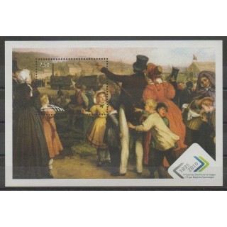 Timbres - Belgique - 2010 - No CPBF8 - Chemins de fer