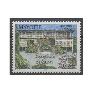 Stamps - Mayotte - Post - 1999 - Nb 76A - Monuments