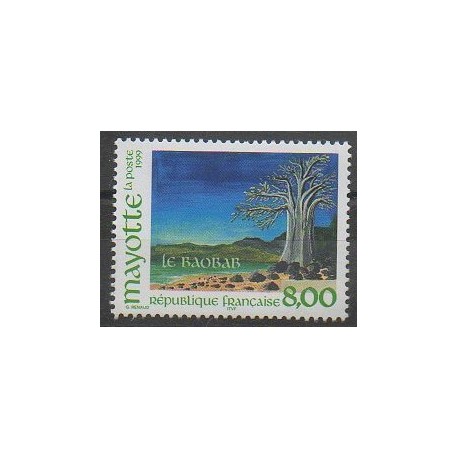 Mayotte - Poste - 1999 - No 75 - Arbres