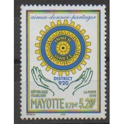 Mayotte - Post - 2000 - Nb 83 - Rotary