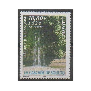Timbres - Mayotte  - Poste - 1999 - No 79 - Sites
