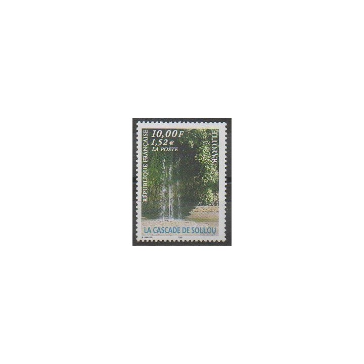 Timbres - Mayotte  - Poste - 1999 - No 79 - Sites