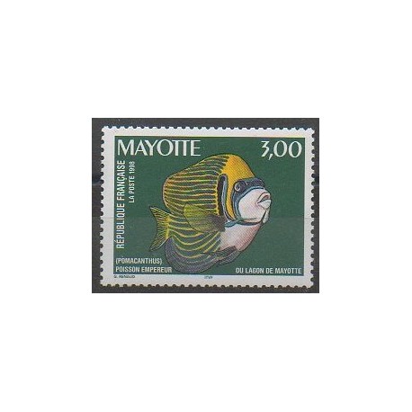 Mayotte - 1998 - No 60 - Animaux marins