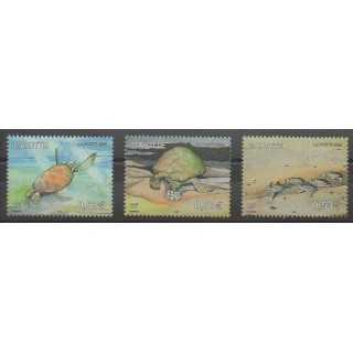 Stamps - Mayotte - Post - 2006 - Nb 184/186 - Reptils