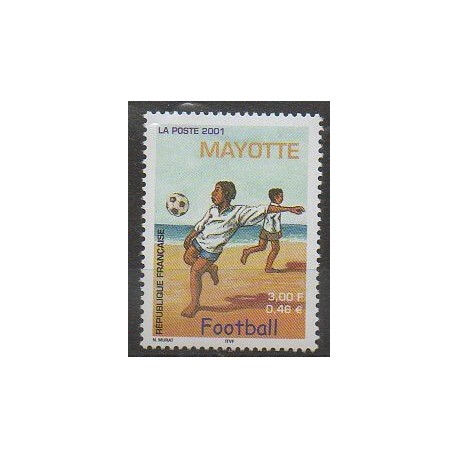 Mayotte - 2001 - Nb 101 - Football