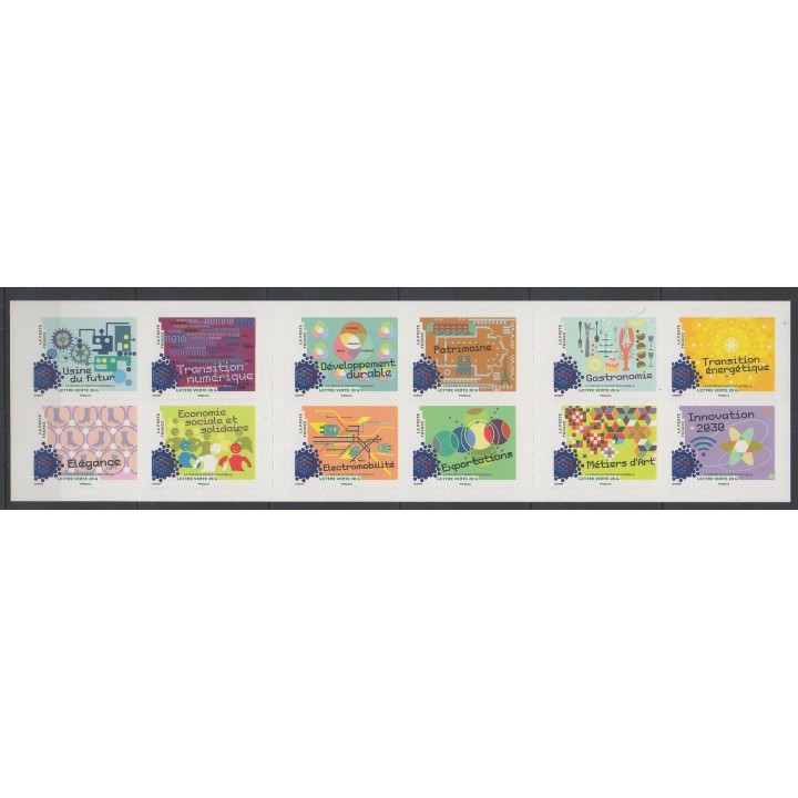 Timbres - France - Autoadhésifs - 2014 - No BC1057 - Environnement