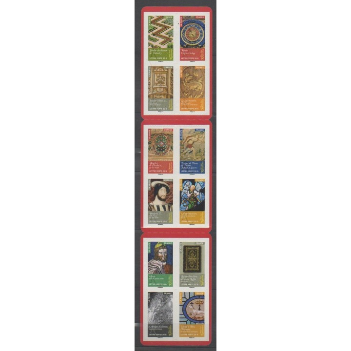 Timbres - France - Autoadhésifs - 2014 - No BC1011 - Art