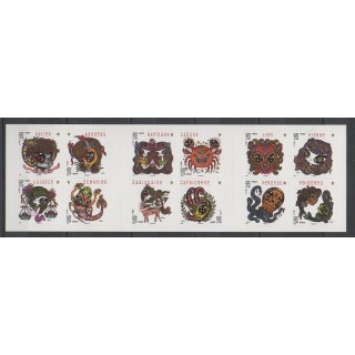 Timbres - France - Autoadhésifs - 2014 - No BC941 - Horoscope