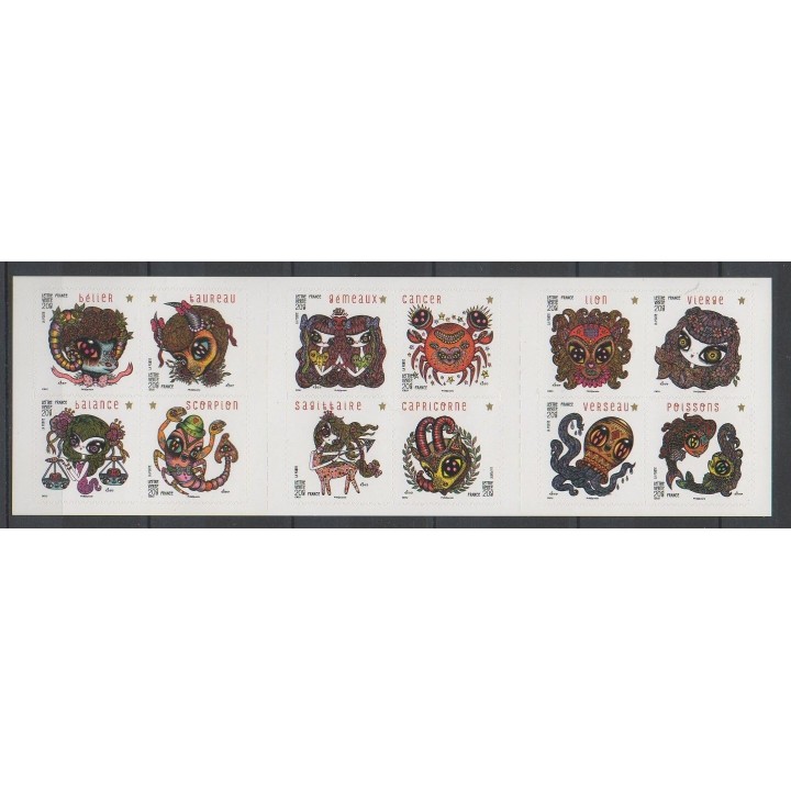 Stamps - France - Self-adhesive - 2014 - Nb BC941 - Horoscope