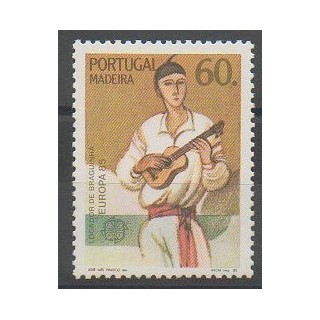 Timbres - Portugal (Madère) - 1985 - No 102 - Musique - Europa