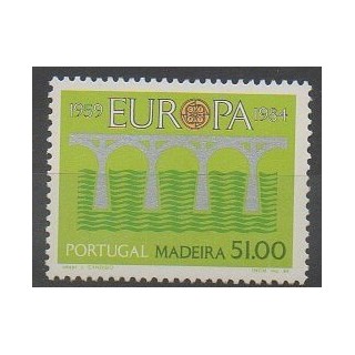 Timbres - Portugal (Madère) - 1984 - No 95 - Europa