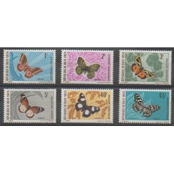 Haute-Volta - 1971 - No 242/247 - Insectes