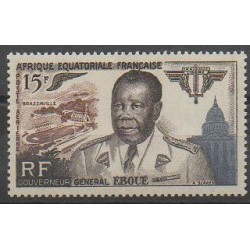 French Equatorial Africa - 1955 - Nb PA61