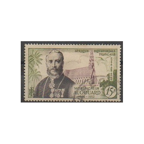 Afrique Equatoriale Française - 1952 - No PA56 - Oblitéré