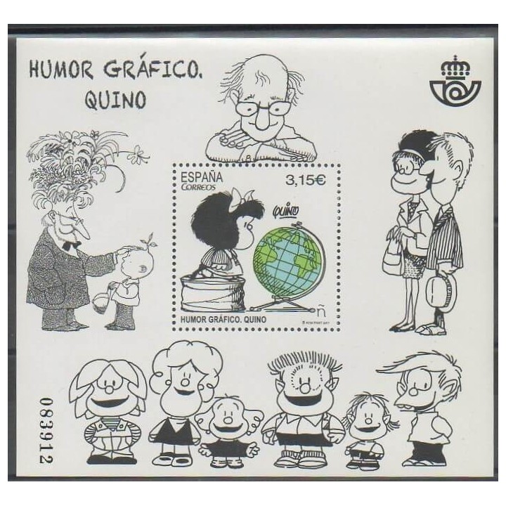 Stamps - Spain - 2017 - Nb F4852