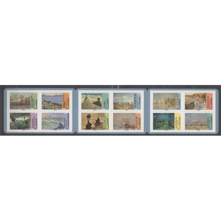 Timbres - France - Autoadhésifs - 2013 - No BC825 - Peinture