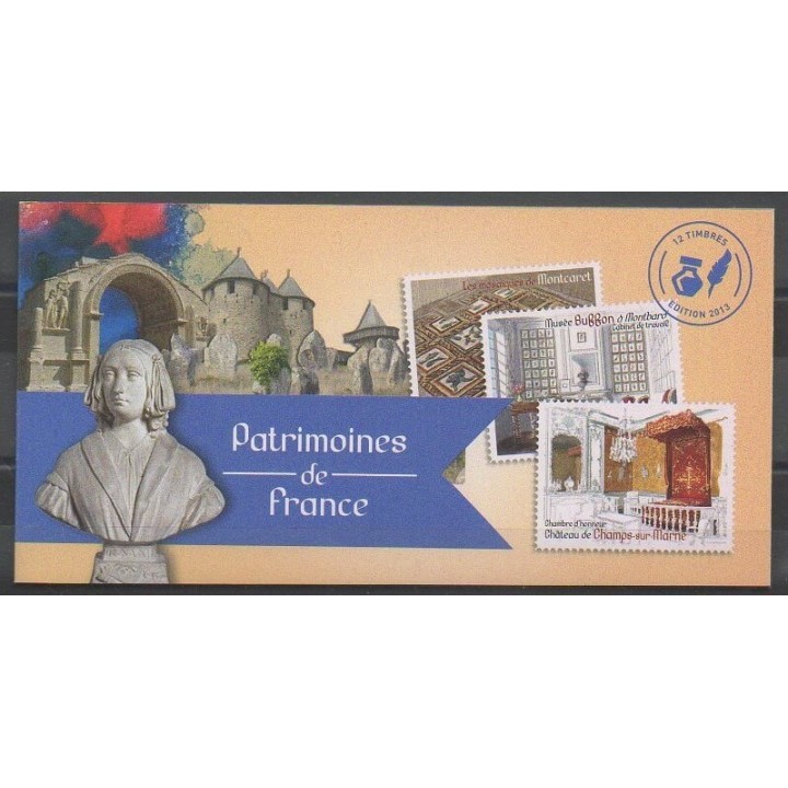 Stamps - France - Self-adhesive - 2013 - Nb BC865 - Sights - Monuments
