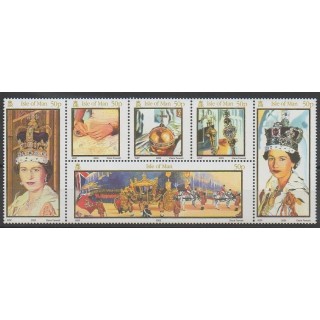 Timbres - Man (Ile de) - 2003 - No 1074/1079 - Royauté - Principauté