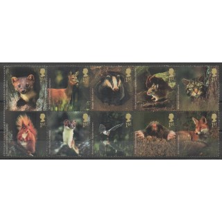 Stamps - Great Britain - 2004 - Nb 2578/2587 - Mamals