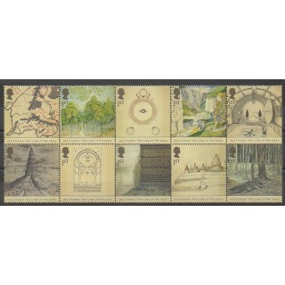 Timbres - Grande-Bretagne - 2004 - No 2523/2532 - Littérature