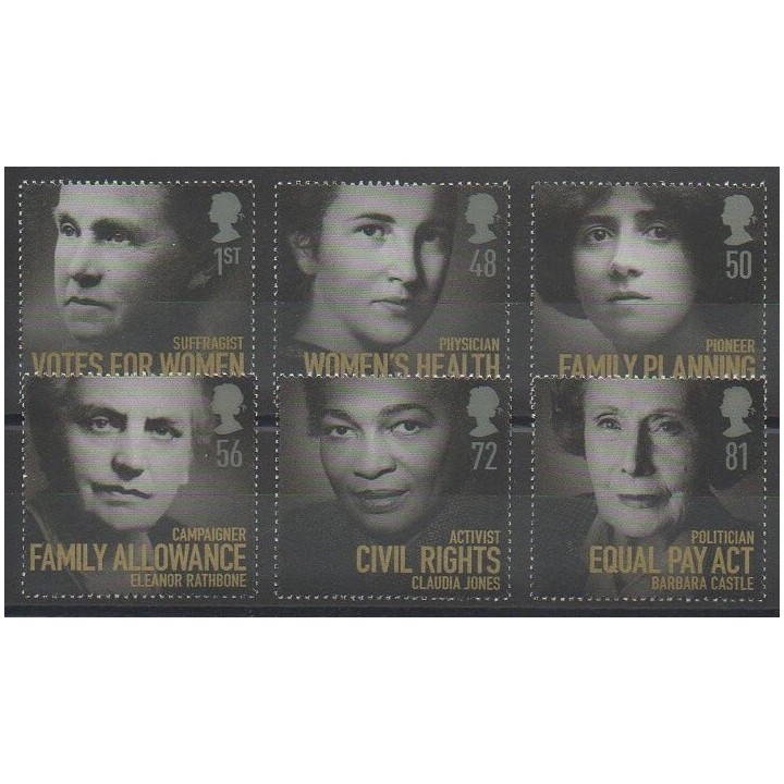 Timbres - Grande-Bretagne - 2008 - No 3061/3066 - Célébrités