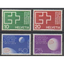 Suisse - 1963 - No 717/720 - Exposition