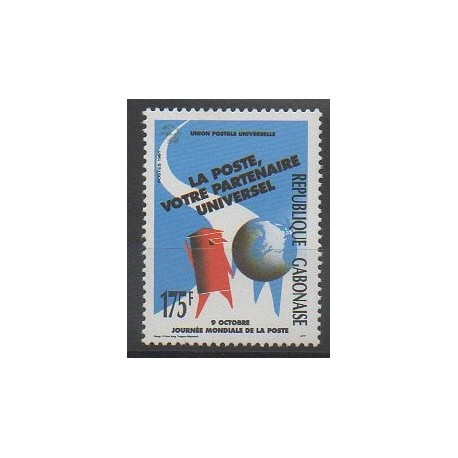 Gabon - 1991 - No 706 - Service postal