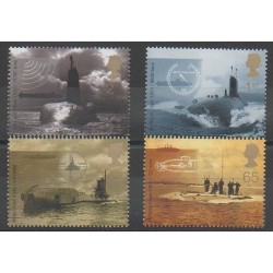 Great Britain - 2001 - Nb 2244/2247 - Boats