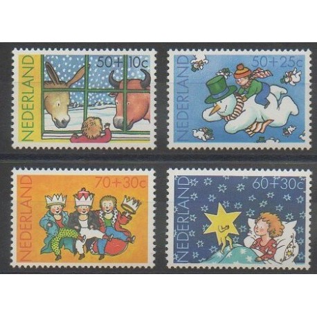 Pays-Bas - 1983 - No 1211/1214 - Noël